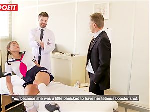 college girl gets manhandled xxx by instructor and physician